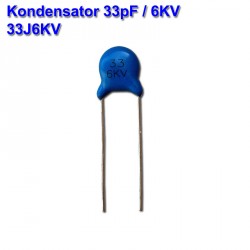 Kondensator 33pF / 6KV...