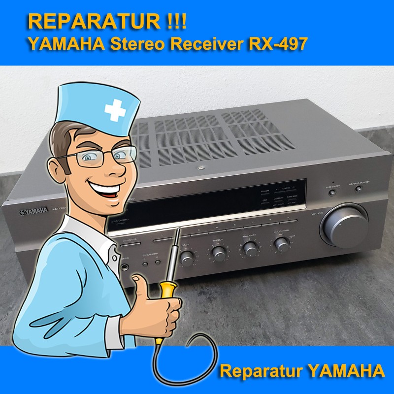 Reparatur Yamaha RX-497